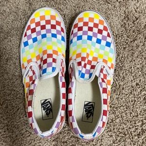 Brand New Checkerboard Vans
